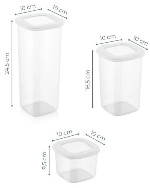 Кутии в комплект 24 бр. за храна Fresco – Hermia