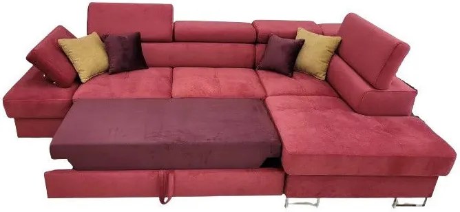 Ъглов диван Gelito Mini LTHR-Right