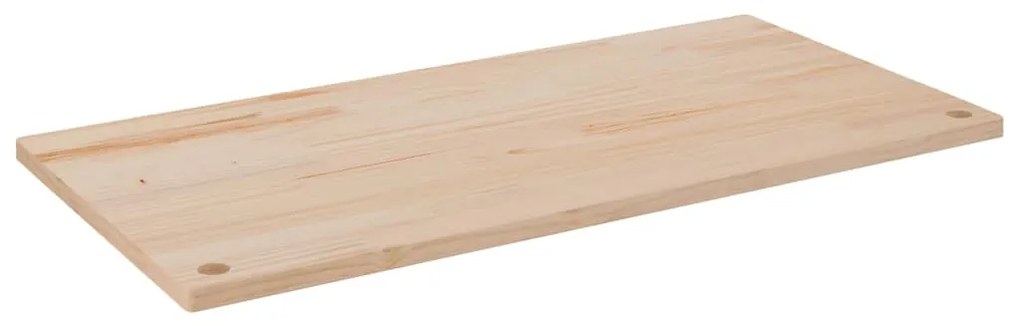 824470 vidaXL Плот за бюро, 110x60x2,5 см, борово дърво масив