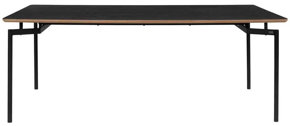 Черна трапезна маса 100x200 cm Alto – Støraa