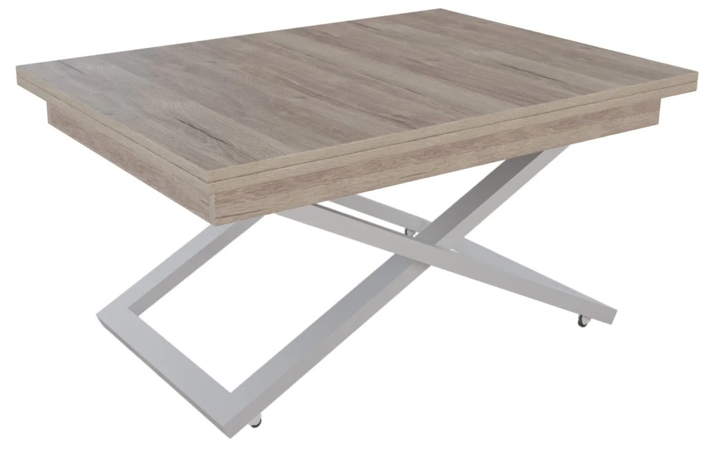 Разтегателна маса с повдигащ механизъм ФЛОРЕНЦИЯ - дъб Mалта фразе