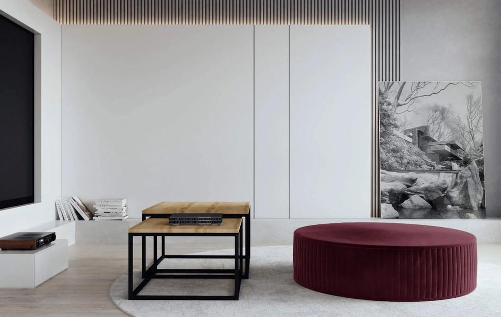 Пуф Rallou-пурпурен