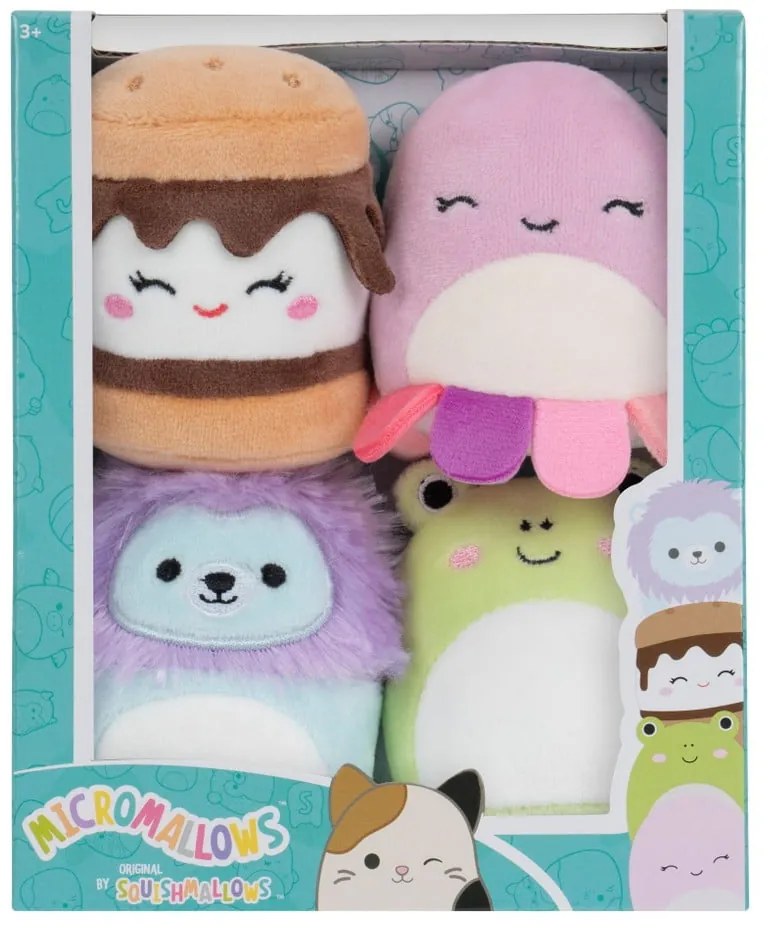 Плюшени играчки 4 бр. Micromallows 4Pack – SQUISHMALLOWS