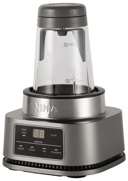 Блендер 2в1 Ninja CB100EU, 1100W, 700/400мл, Smart Torque, Auto-iQ, Трошене на лед, Инокс
