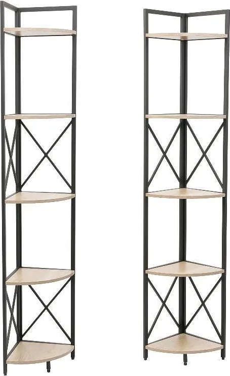 Ъглова етажерка Нола