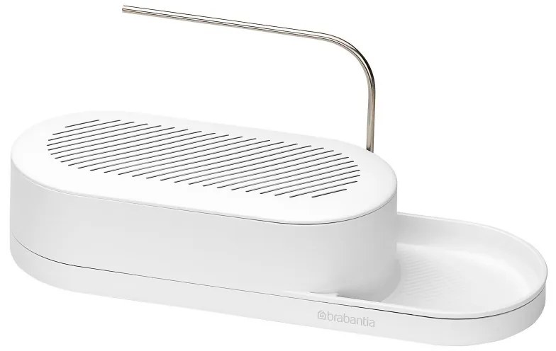 Органайзер за мивка Brabantia SinkStyle 1008501, Минерализирано покритие, Устойчив на корозия, Бял