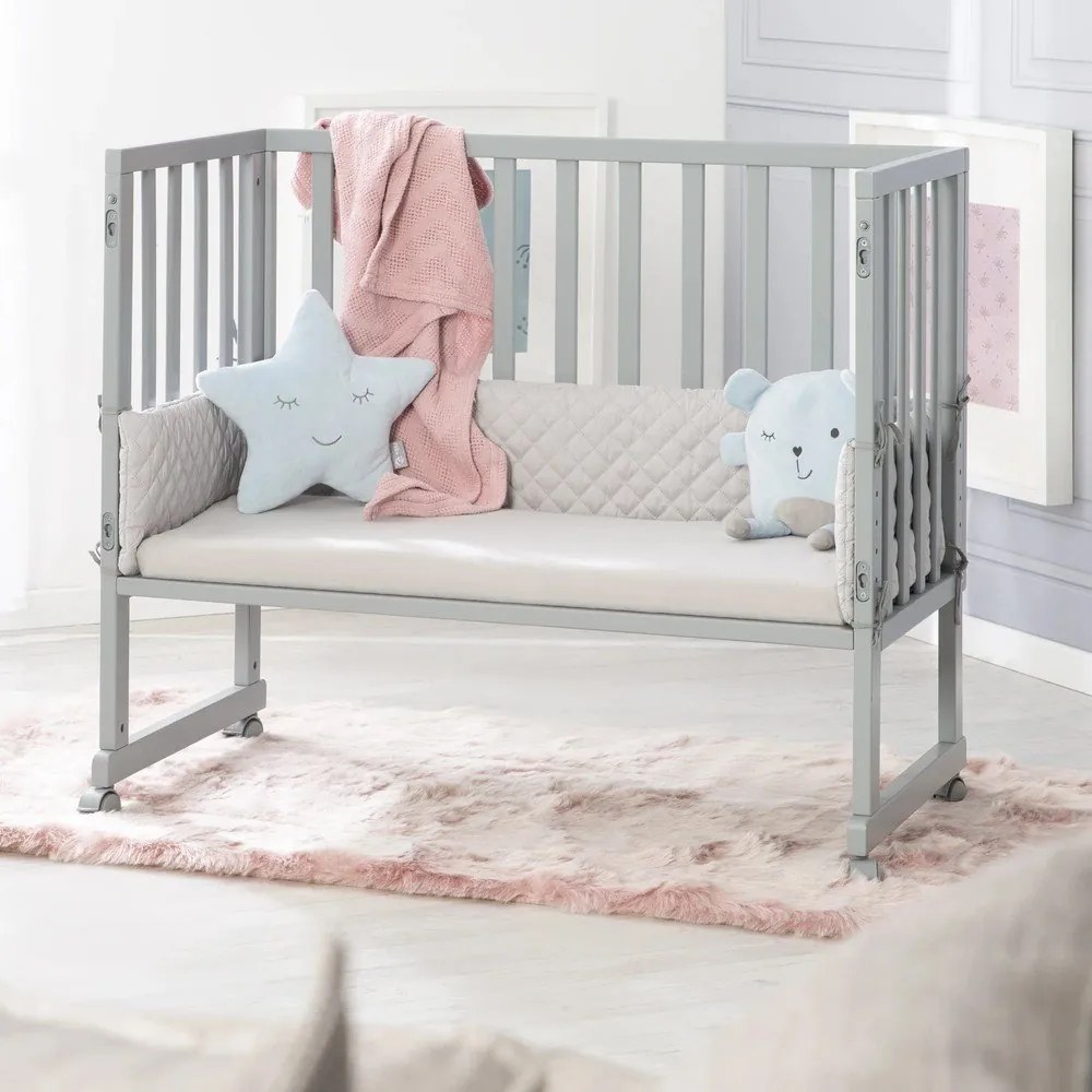 Разтегателен чаршаф от органичен памук за детско легло 40x90 cm Lil Planet - Roba