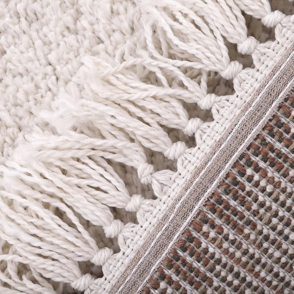 Бежов и червен килим , 120 x 170 cm Wooly - Nattiot