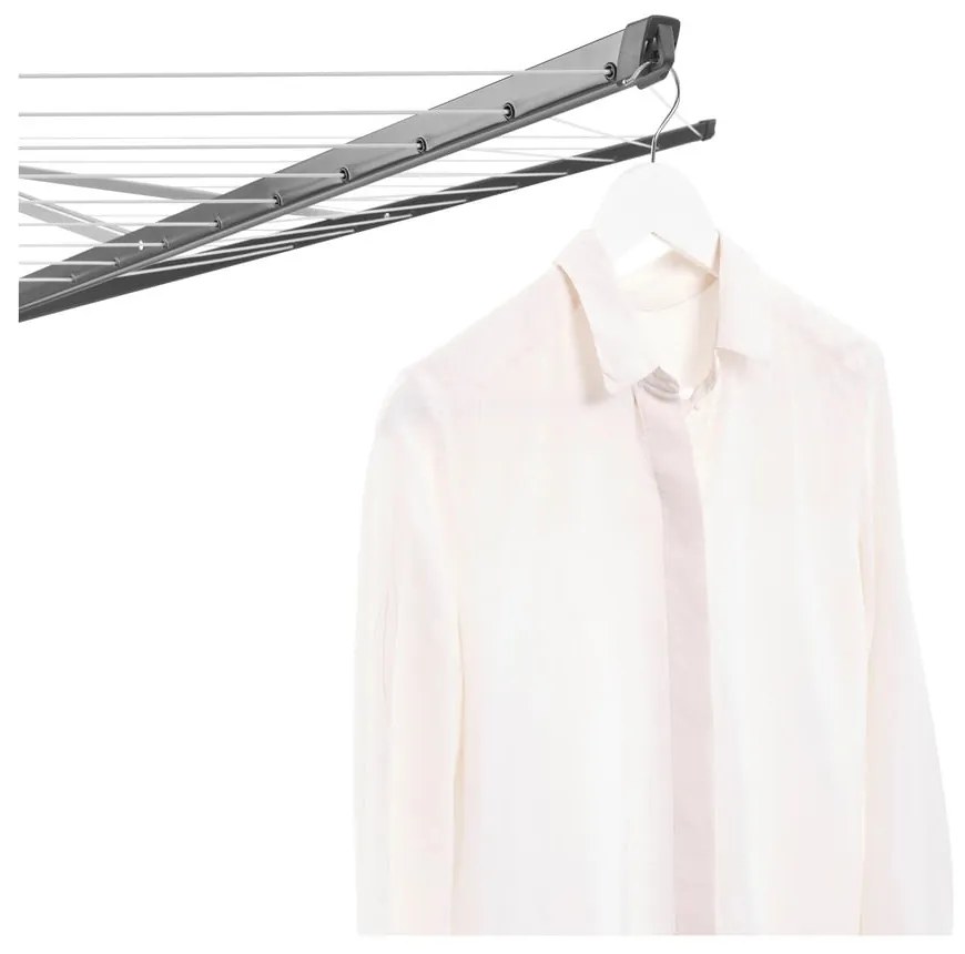 Градинска сушилня за дрехи в антрацитен цвят 50 m Lift-O-Matic – Brabantia