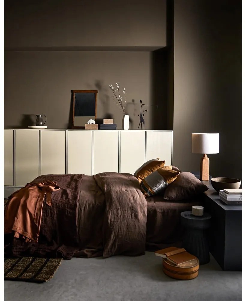 Кремав модулен гардероб от борова дървесина 100x200 cm Daily – vtwonen