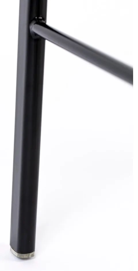 Черен/светлосив бар стол 94 cm Spike - Zuiver