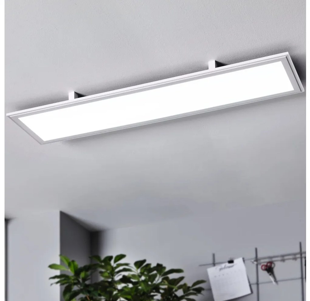Eglo 32734 - LED RGBW димируем повърхностно монтиран панел SALOBRENA-C 34W/230V бял + дистанционно управление