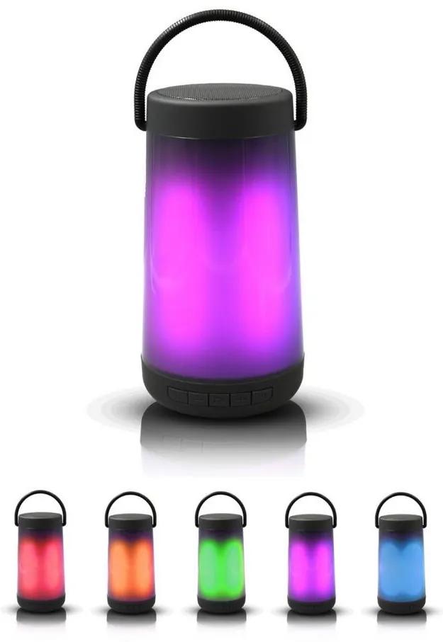 LED RGB Настолна лампа с bluetooth тонколона 5W/3,7V