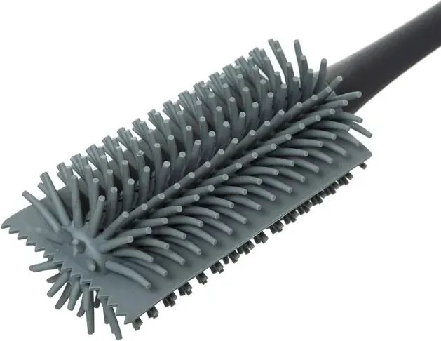 Четка за бутилки 5five, Сива, Каучук