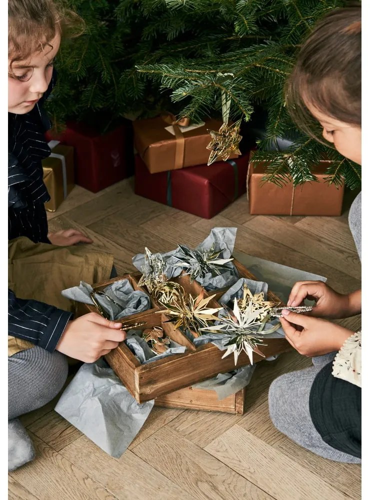 Висяща коледна украса в сребристо Christmas Angel - Kähler Design