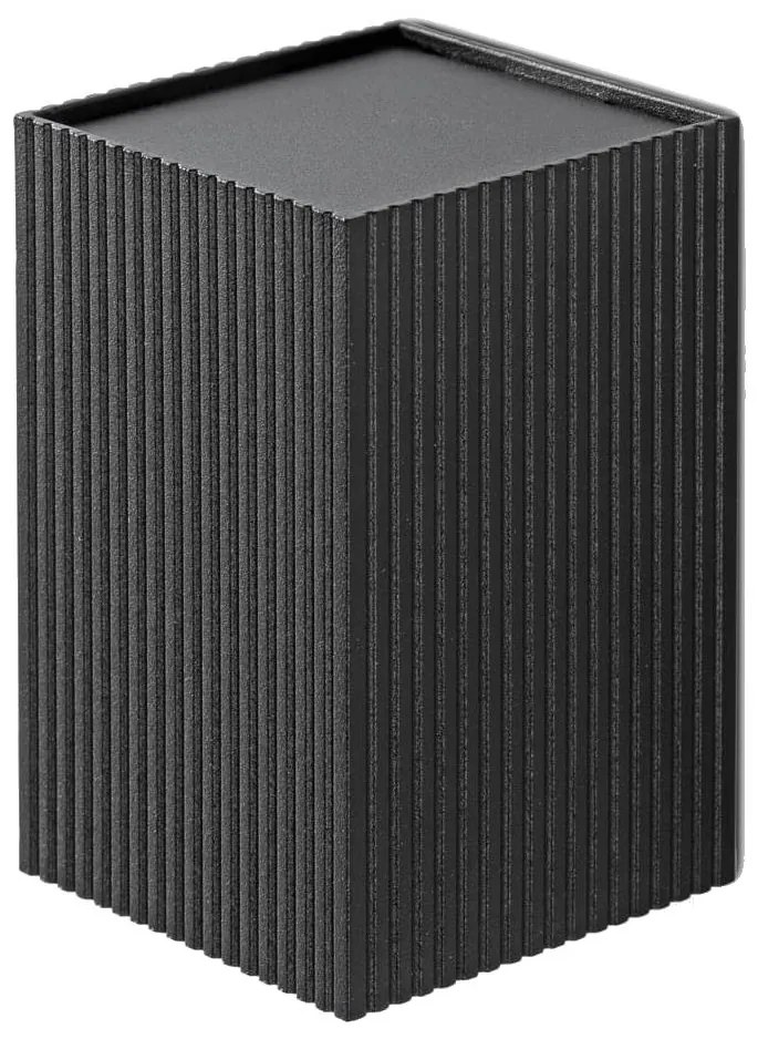 FARO 40535 - Аплик SOLE 1xGU10/8W/230V черен велпапе ъглов