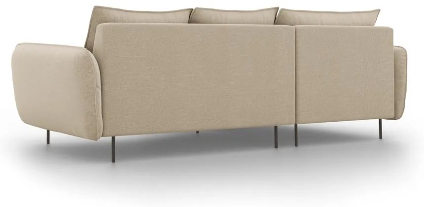 Бежов ъглов диван , ляв ъгъл Vienna - Cosmopolitan Design