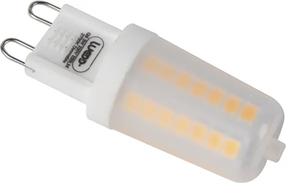 Комплект от 2 броя димируеми LED крушки G9 3W 280lm 2700K