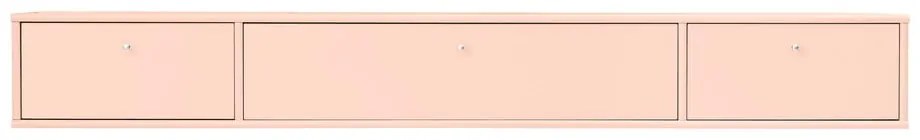 Светлорозова маса за телевизор 176x22x32,5 cm Mistral – Hammel Furniture