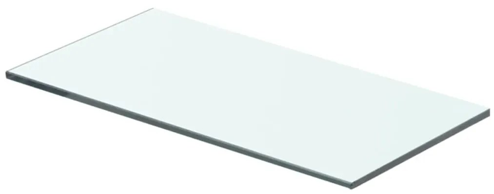 3051553 vidaXL Рафтове, 2 бр, панели прозрачно стъкло, 40x15 см