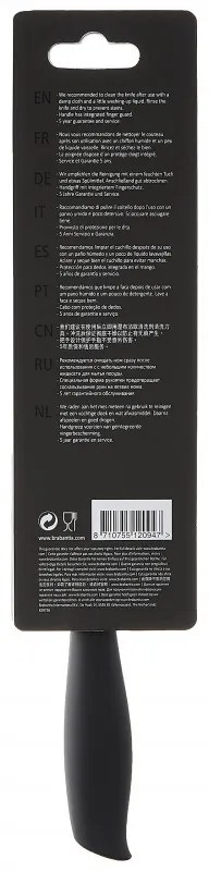 Нож за белене Brabantia Tasty+ 1001166, 9 см, Закалена стомана, Устойчив на надраскване и корозия, Тъмносив