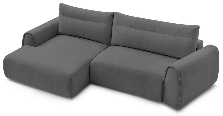 Сив ъглов диван Aden – Bobochic Paris