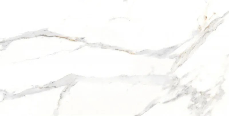 Mexen Agata White глазиран гранитогрес ректифициран G1, подова и стенна плочка 120 x 60 см, гланц - TL144-120-060-00