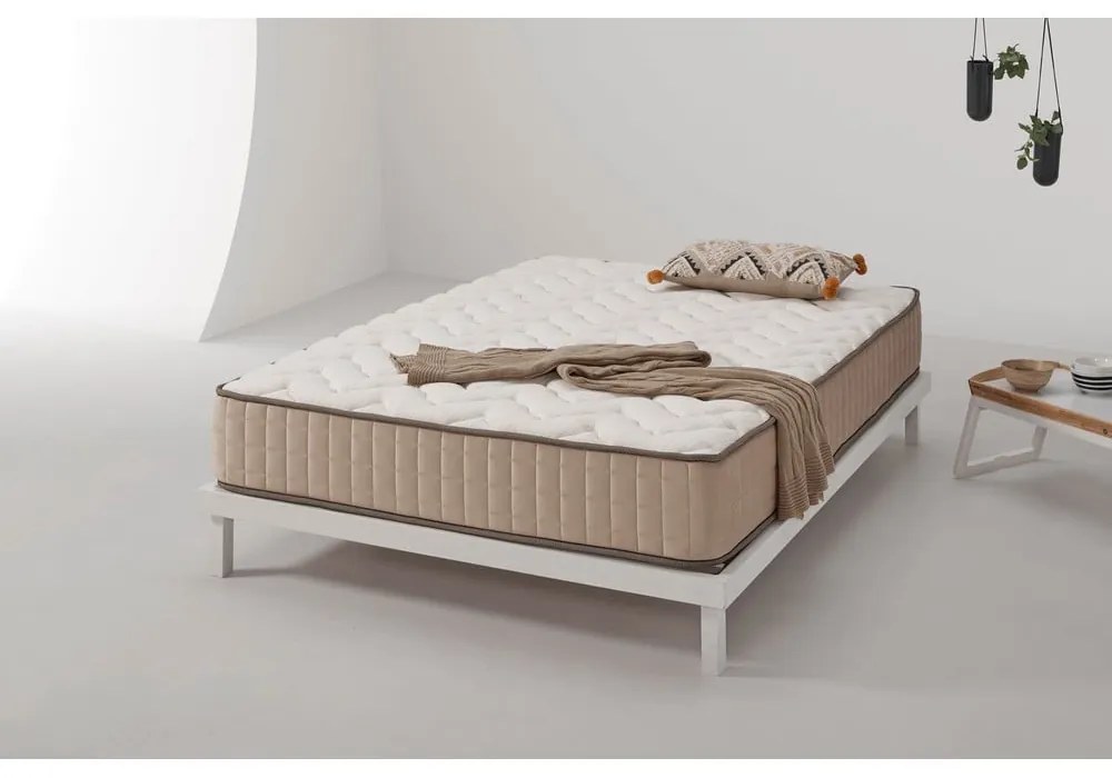 Твърд/средно твърд матрак с пяна с две лица 140x200 cm CASHMERE GRAND CLASS – Moonia