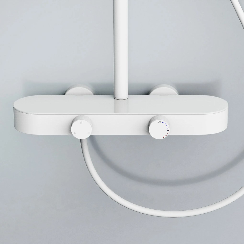 Комплект за душ REA Creo White