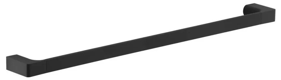 Gedy - Стенна закачалка за кърпи PIRENEI 6,6x80 см матов черен