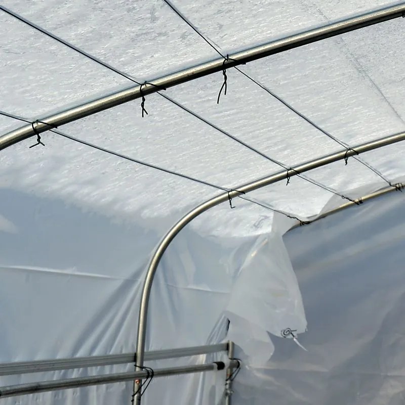 Професионална модулна оранжерия Tunnel Pro System 3 - 30 кв.м. с две врати и проветрение (10x3x2m)
