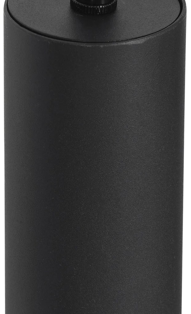 Интелигентен висящ аплик черен с 5 Wifi GU10 - Jeana