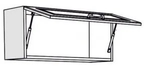 Горен шкаф IN ALBA VH80/36 - 3 цвята