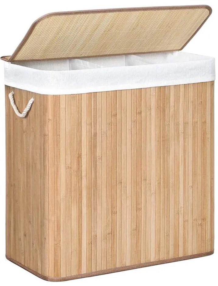 Кош за пране GUS кафяв