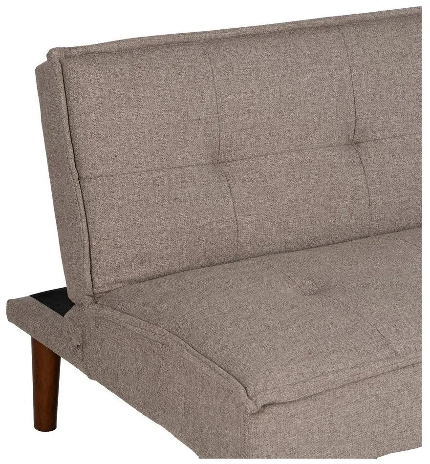 Сиво-бежов шенилов разтегателен диван 181 cm – Ixia