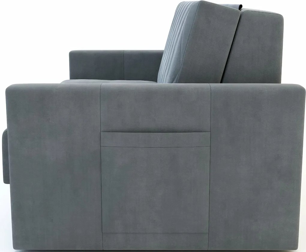 Диван-легло Ромбус-Сиво