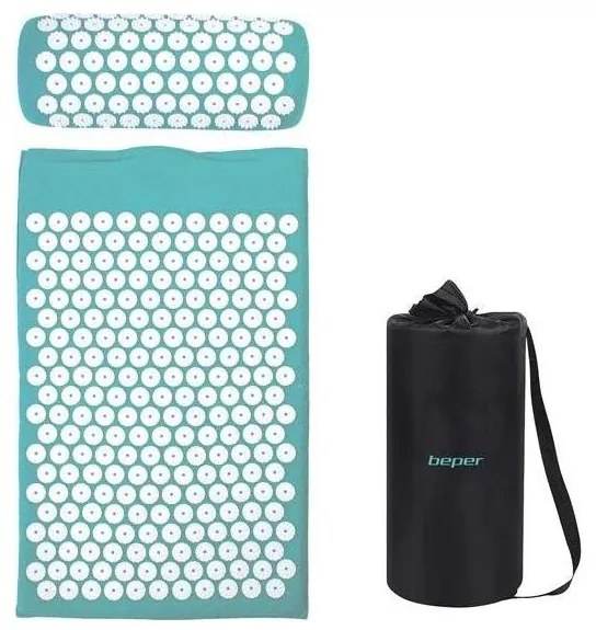 Beper - акупресурна подложка и възглавница в ментов цвят