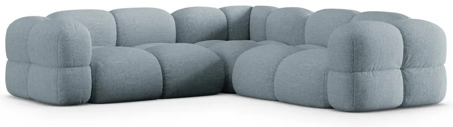 Светлосин ъглов диван Loretto – Cosmopolitan Design