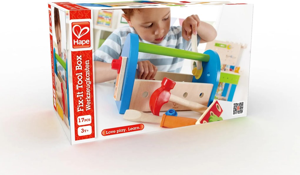 Hape - Кутия с инструменти