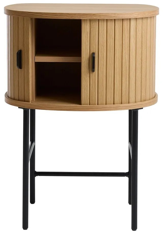 Нощно шкафче в естествен цвят Nola – Unique Furniture