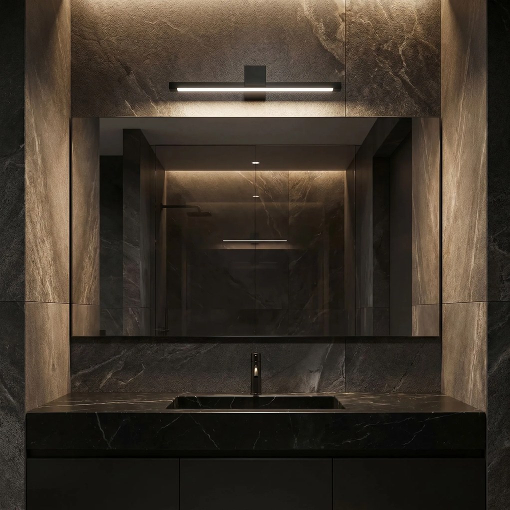 LED аплик за баня SWE049-1W 40 cm Black
