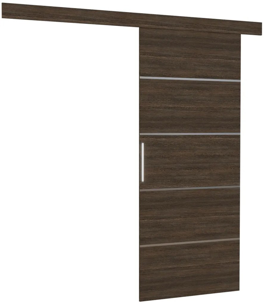 Плъзгаща се врата Crystal-Sokolati-96 x 205 cm