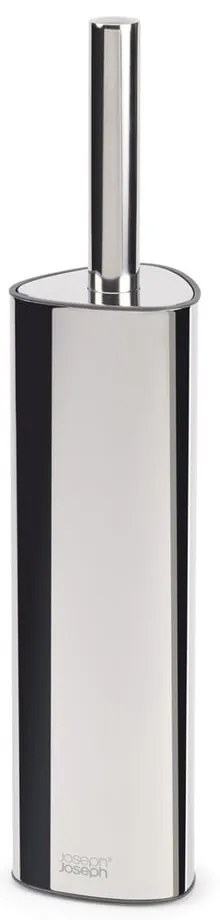 Четка за тоалетна от неръждаема стомана в сребрист цвят Flex - Joseph Joseph