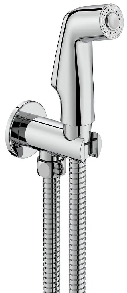 Хигиенен душ, A5B9230C00,Roca, 1 изход, хром, за биде, 9.4х10.1см