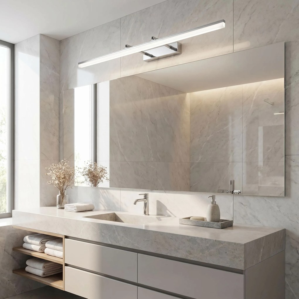 LED аплик за баня APP1871-1W 80cm CHROME