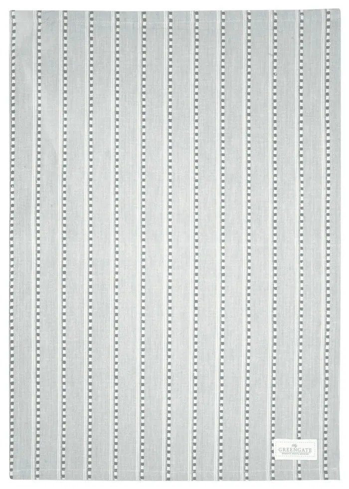 Сива памучна кърпа за съдове Daphney, 50 x 70 cm - Green Gate