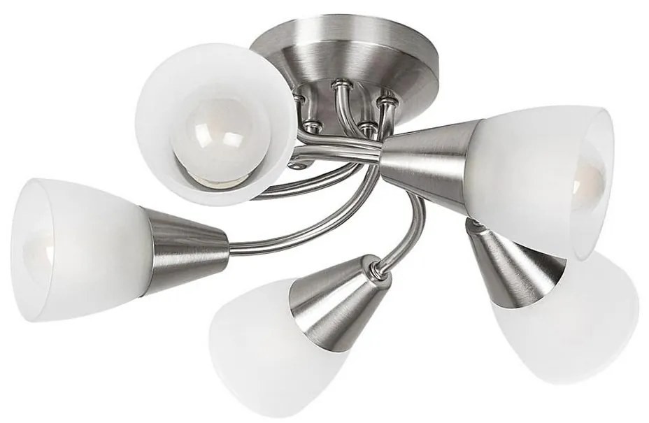 Rabalux 5691 - Плафон CONNOR 5xE14/40W/230V