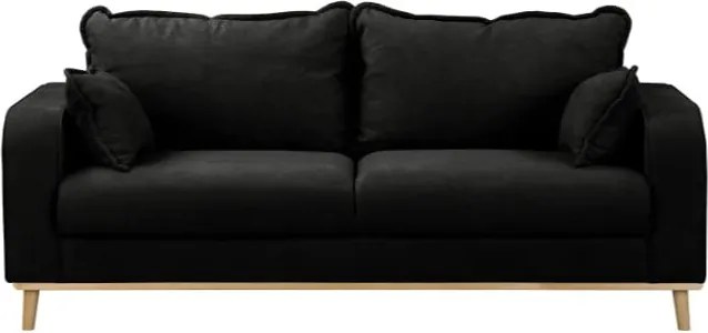 Черен диван 193 cm Beata - Ropez