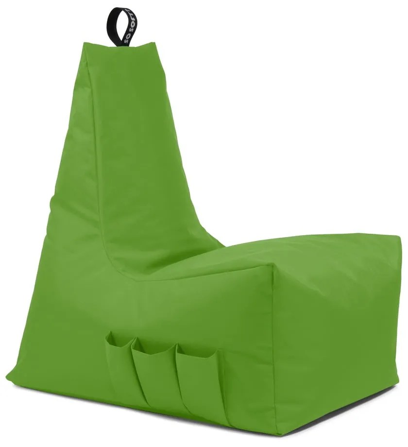 Зелен пуф Icy Gamer L – So Soft?