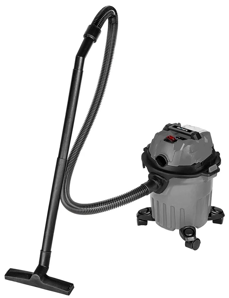 Прахосмукачка Energy+ 18V Li-lon за мокро и сухо прахосмукиране в работилницата, 12 л резервоар, без батерия 58GE133